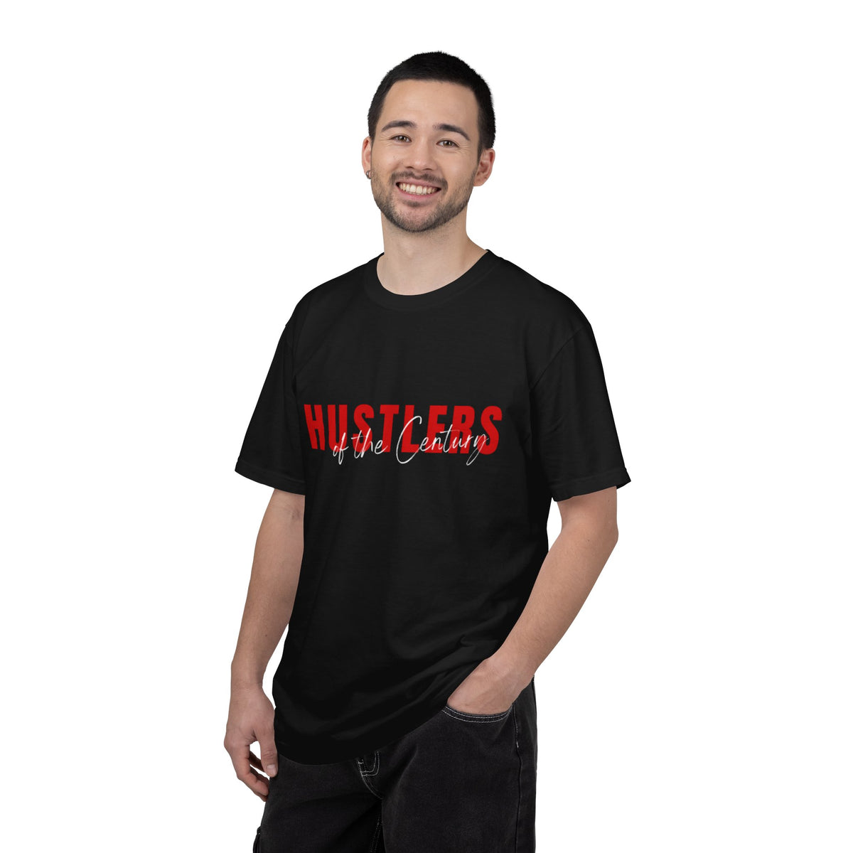 HOTC BLACK TEE Red/White