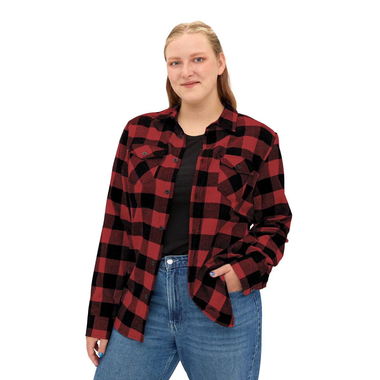 HOTC Freddy Flannel Shirt Red/Black