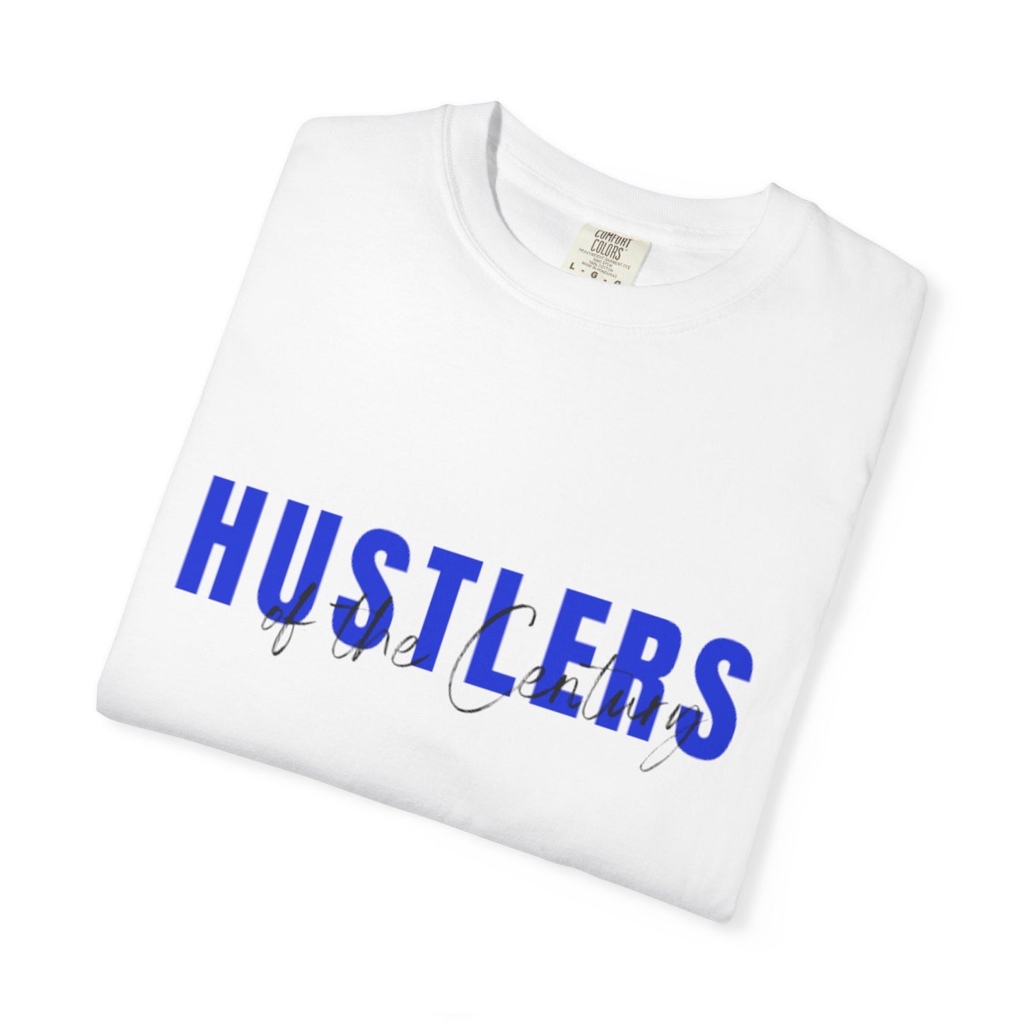 HOTC  WHITE TEE Royal/Black